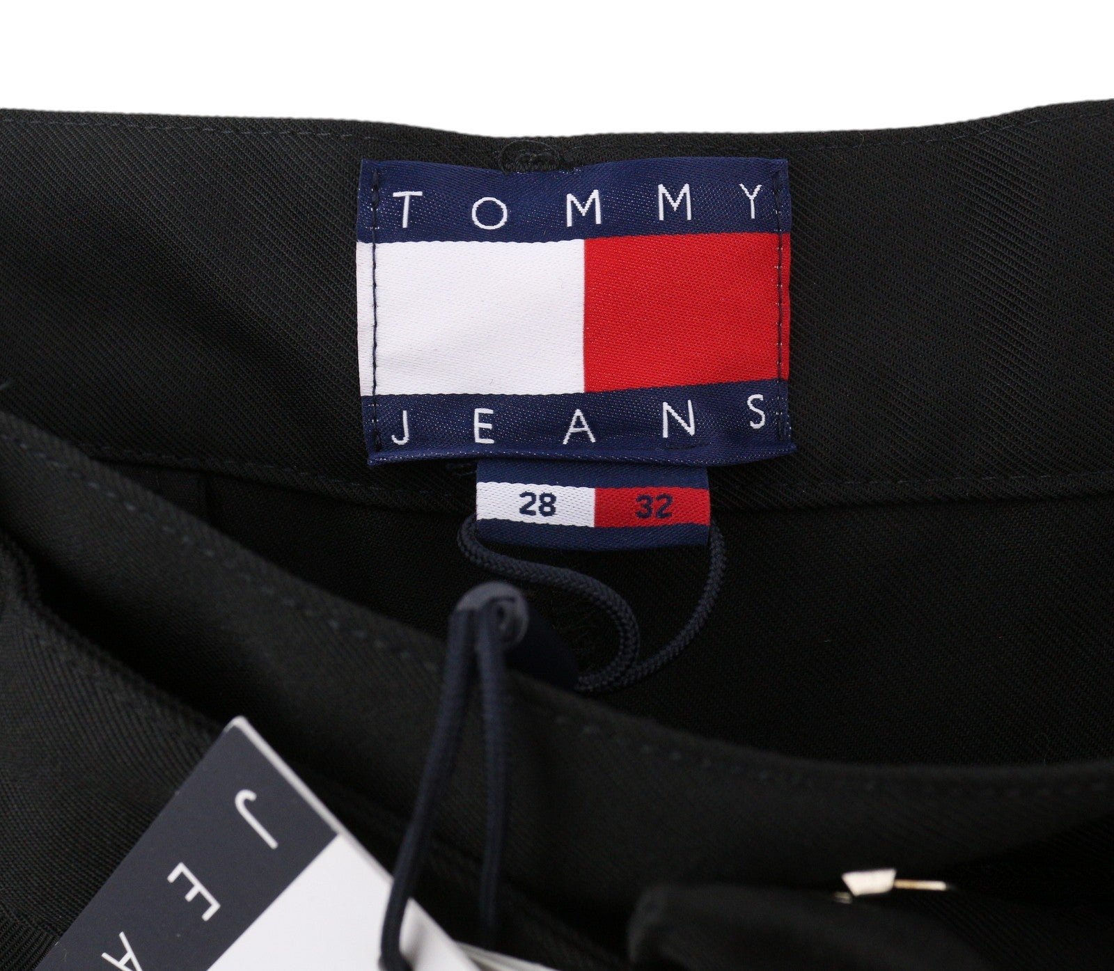 Tommy Jeans Wide Fit Cargo Men Trousers W28/L32 Wool Blend Belted RRP151