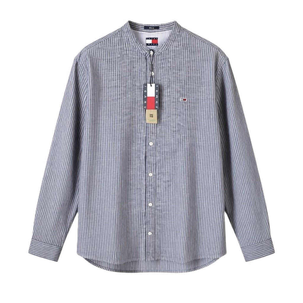 Button-Up Linen Mix