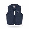 Blue Polyester Waistcoat
