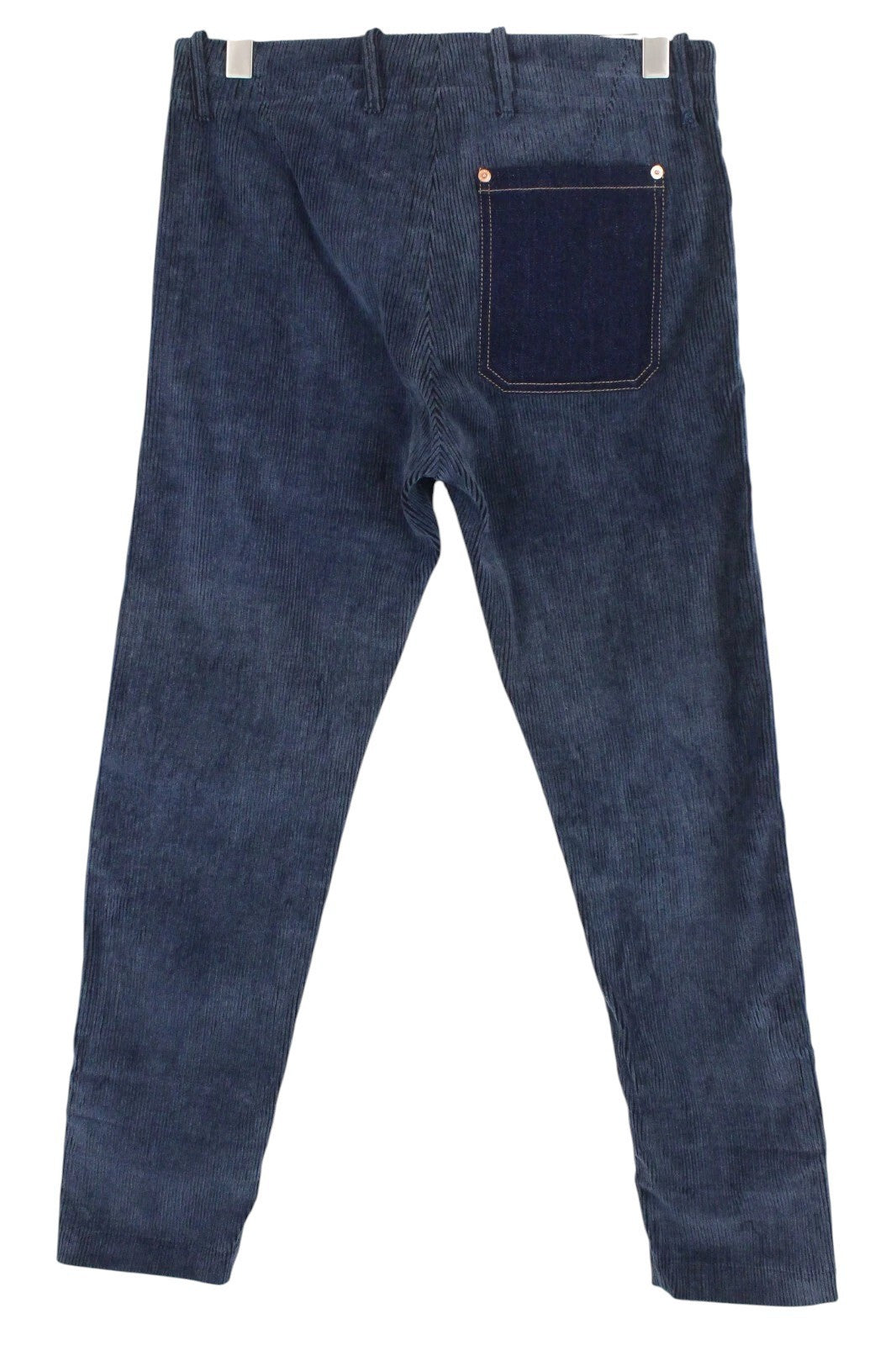 REPLAY Men Trousers W30/L30 Corduroy Patched Back Pocket Button-Fly Straight