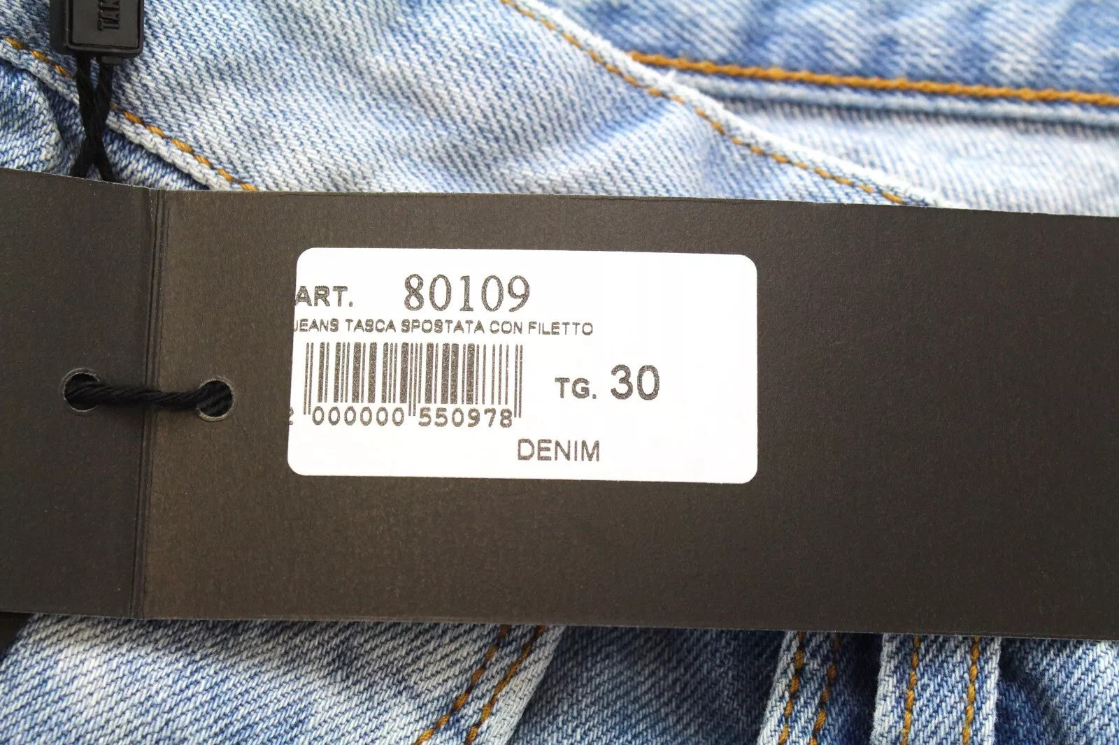 TAKESHY KUROSAWA Men Jeans W30 Slim Button-Fly Stained Distressed Washed Out