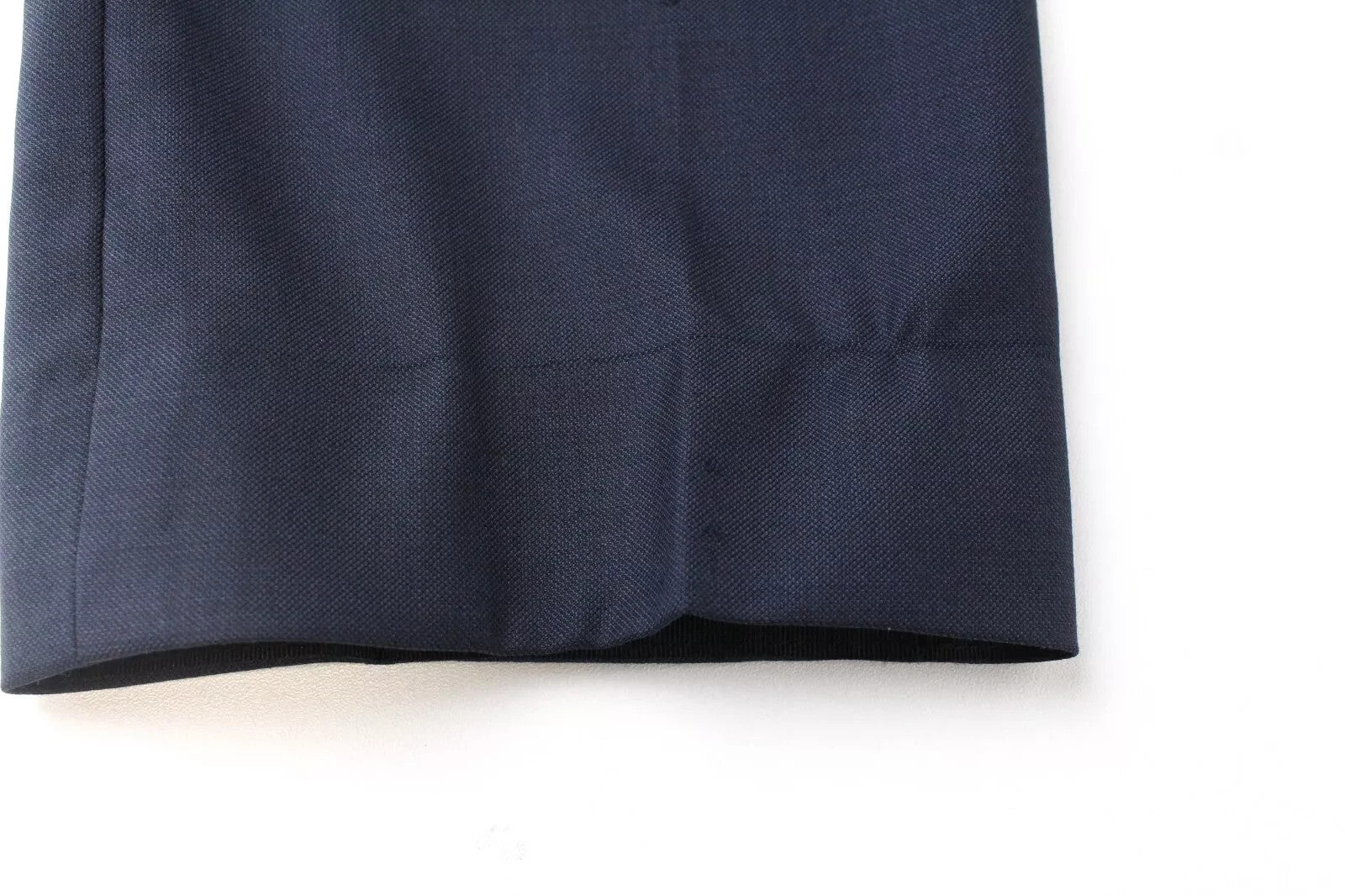 SUITSUPPLY Lazio Men Suit UK32R Slim Dark Blue Pure Wool 2 Piece Lined Classic