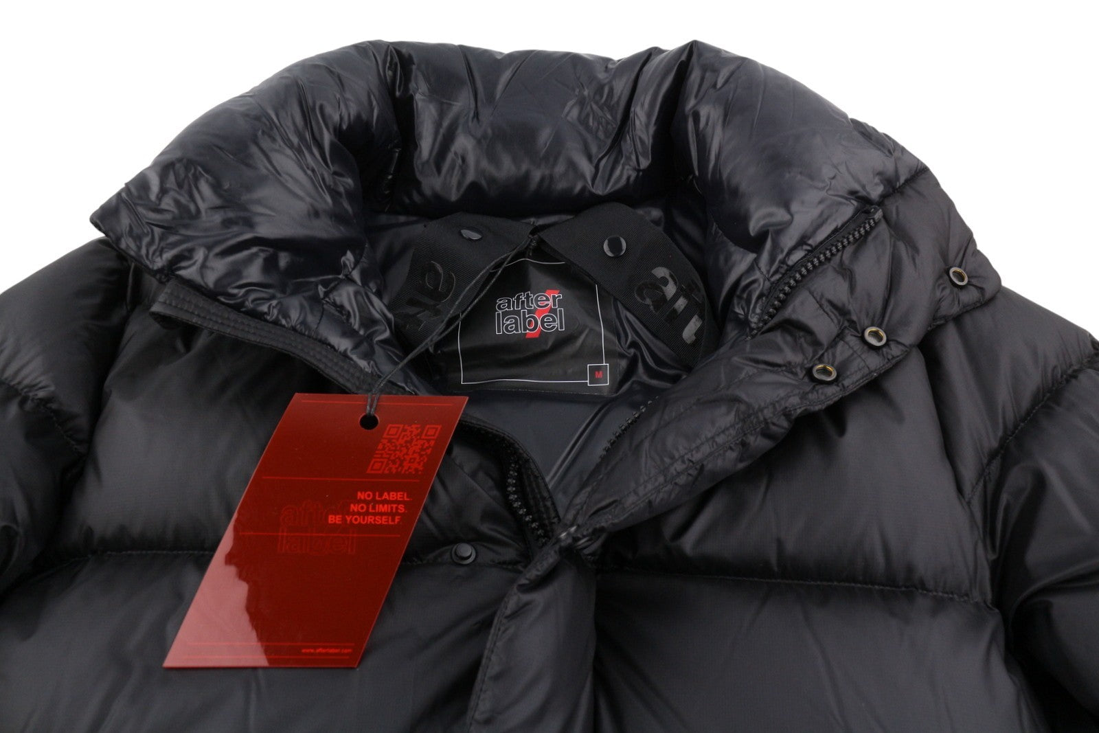 AFTER LABEL Chamonix Men Jacket M Black 650+ Down Performance Coat RRP690