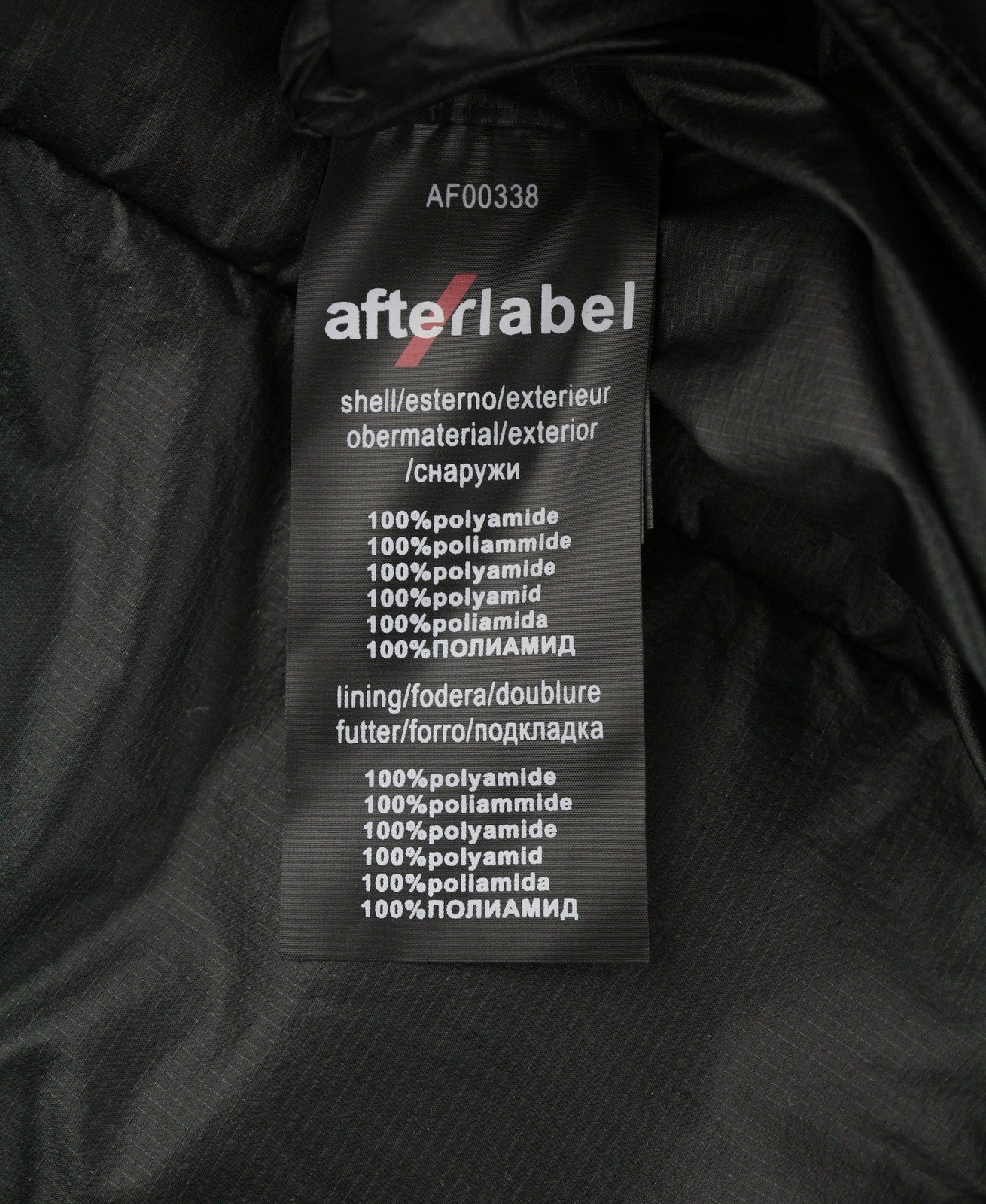 AFTER LABEL Ruby Women Jacket S Black Quilted Hooded Down Puffer RRP540