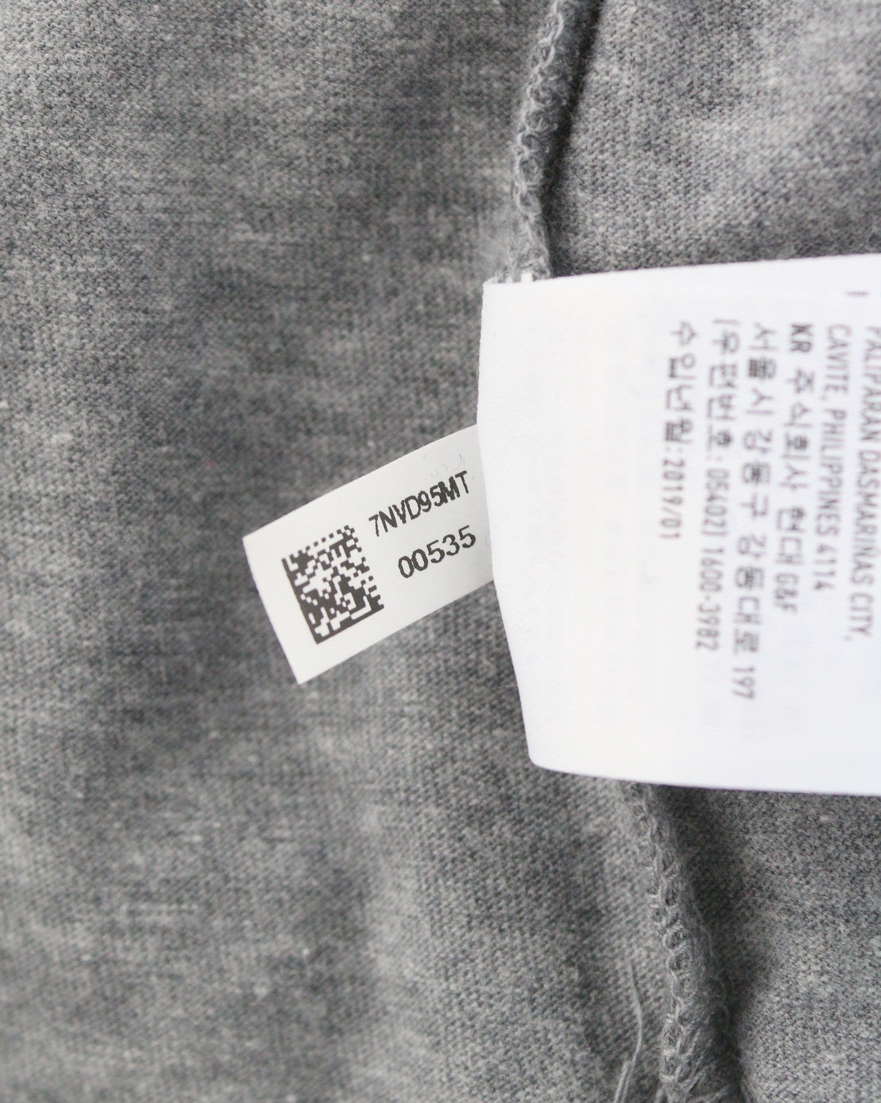 AMERICAN EAGLE OUTFITTERS Men T-Shirt S Grey Melange Classic Fit Short Sleeved