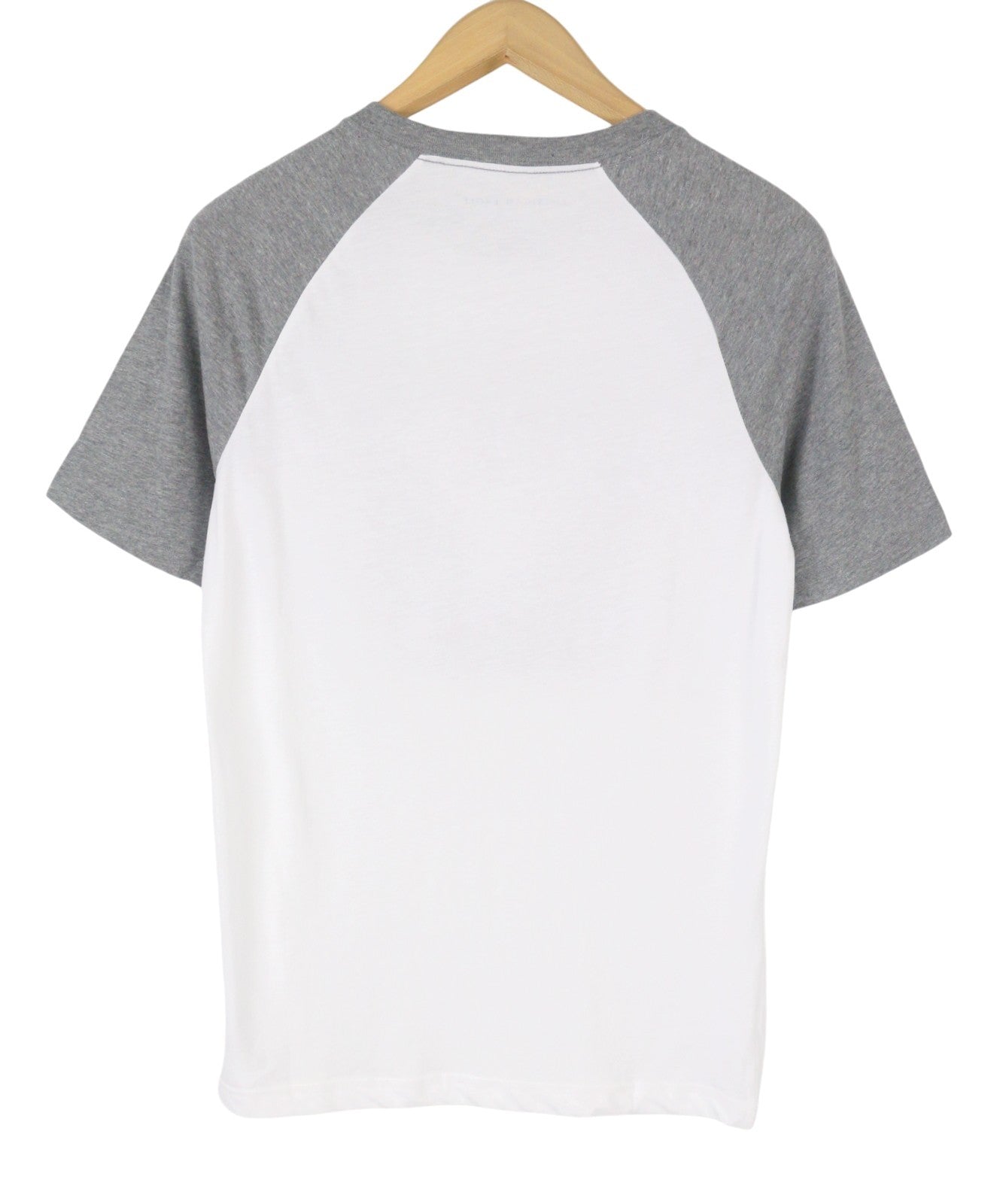 AMERICAN EAGLE OUTFITTERS Men T-Shirt XS Grey Logo Classic Fit Short Sleeved