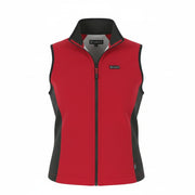 HAGLOFS Women Waistcoat EU38 M Red Polartec Fleece High Full Zip Lightweight