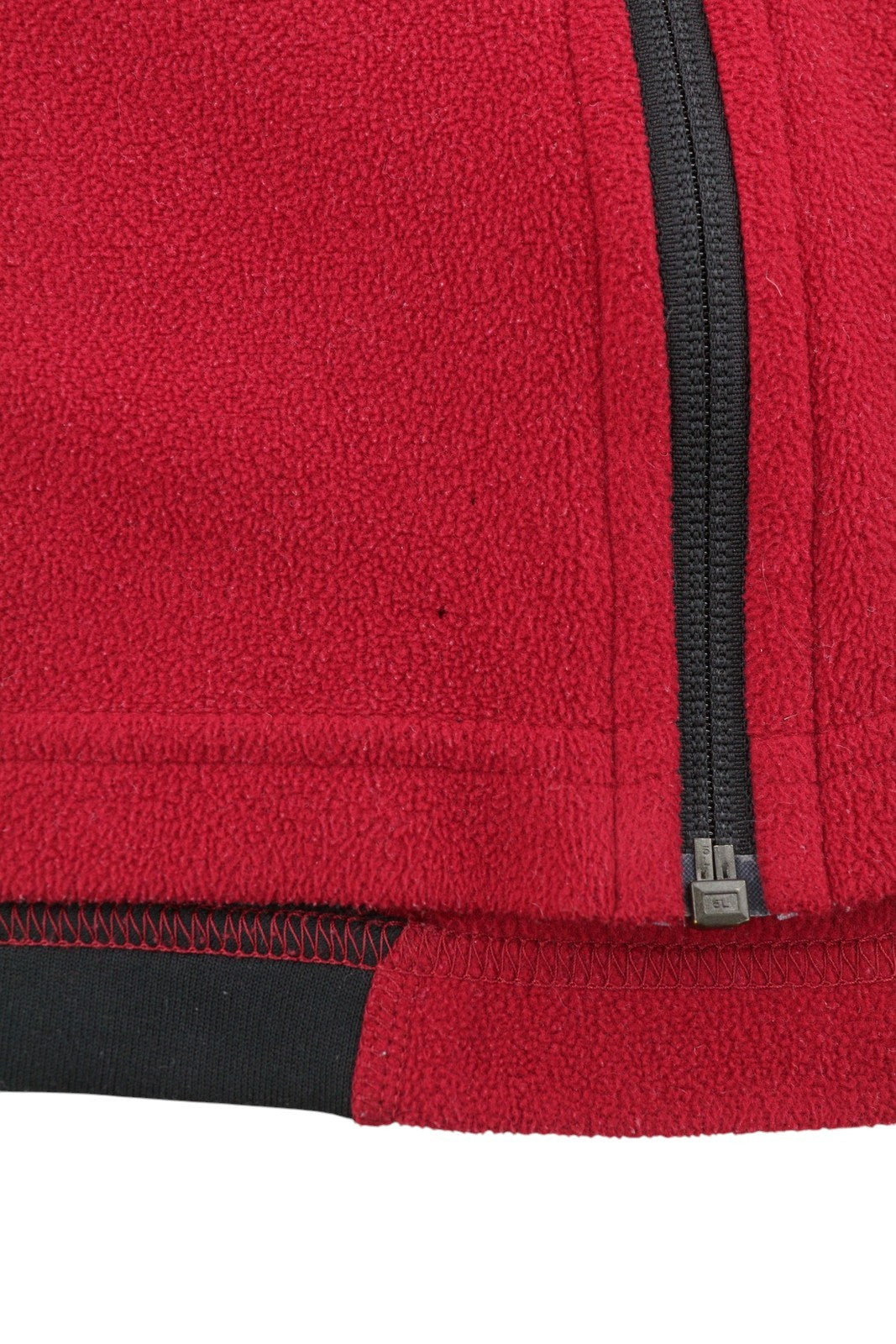 HAGLOFS Women Waistcoat EU38 M Red Polartec Fleece High Full Zip Lightweight