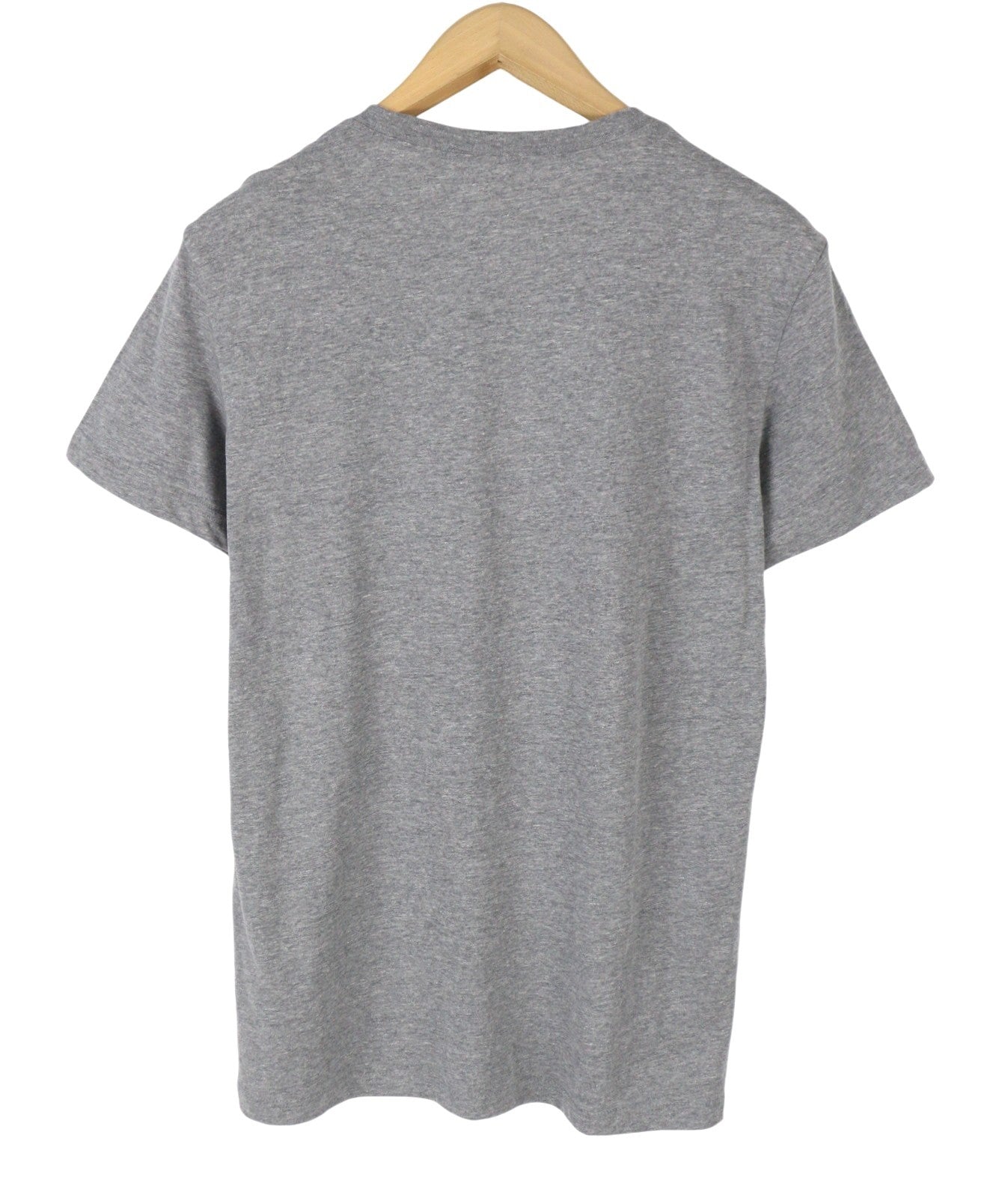 AMERICAN EAGLE OUTFITTERS Men T-Shirt S Grey Melange Classic Fit Short Sleeve