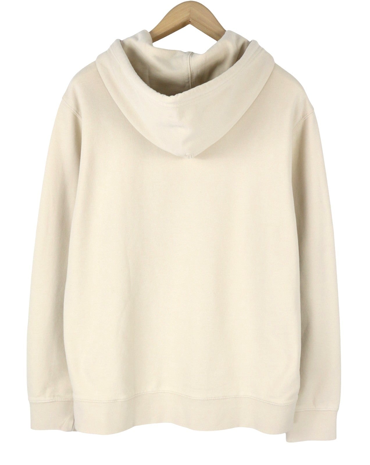 LEVI'S Standard Fit Men Hoodie L Beige Kangaroo Pocket Pull On