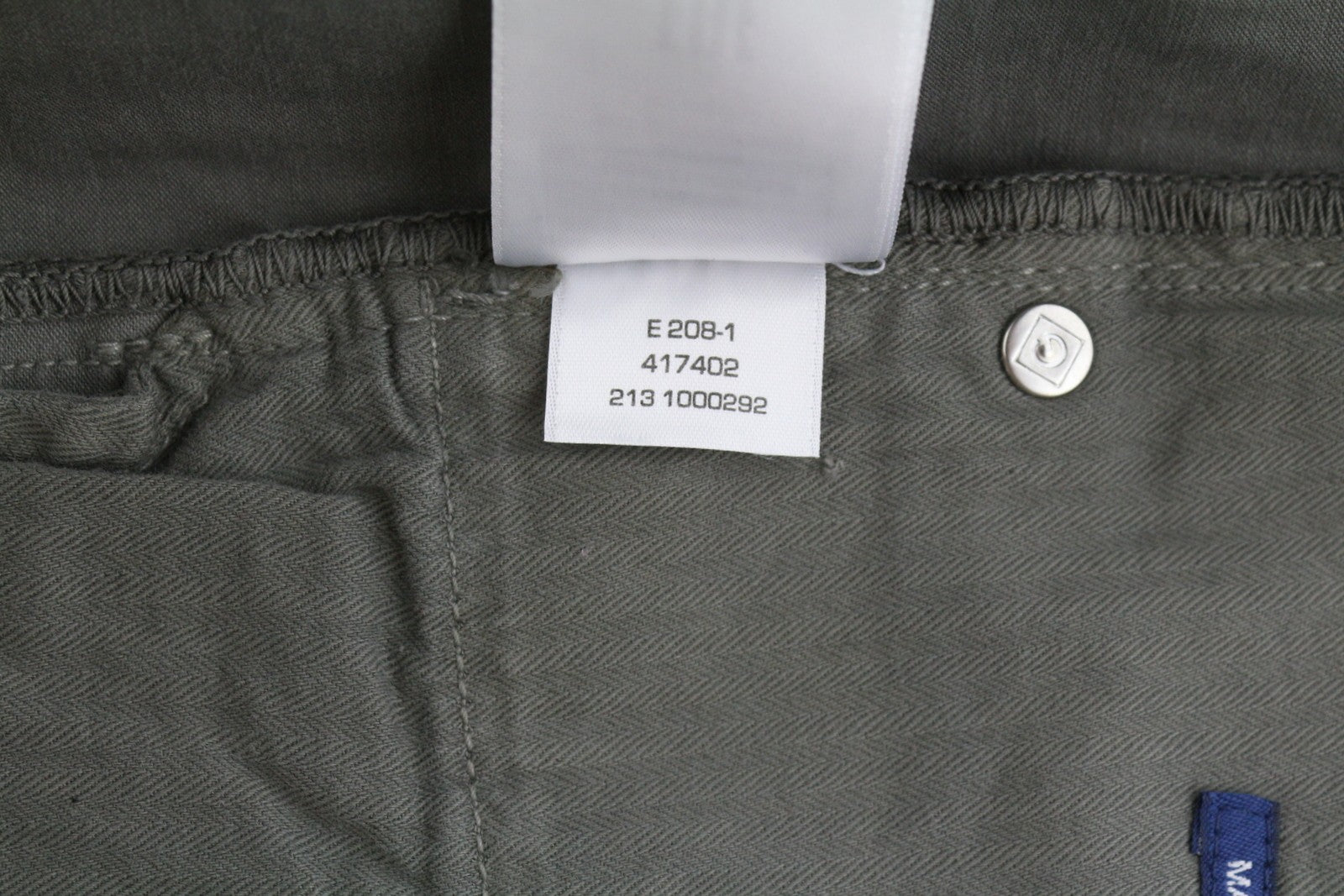 GANT Maxen Satin Men Trousers W35/L32 Grey Extra Slim Casual Zip Fly
