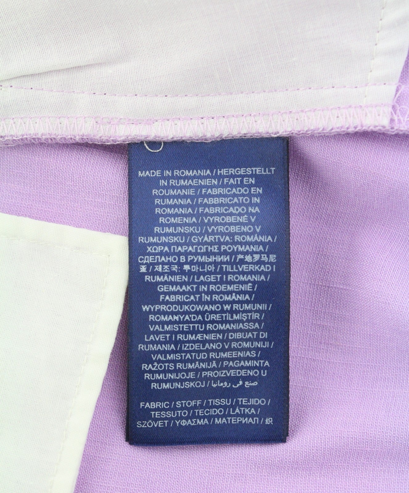 GANT Stretch Linen Women Shorts EU40 Purple Crocus Pleated Straight RRP228