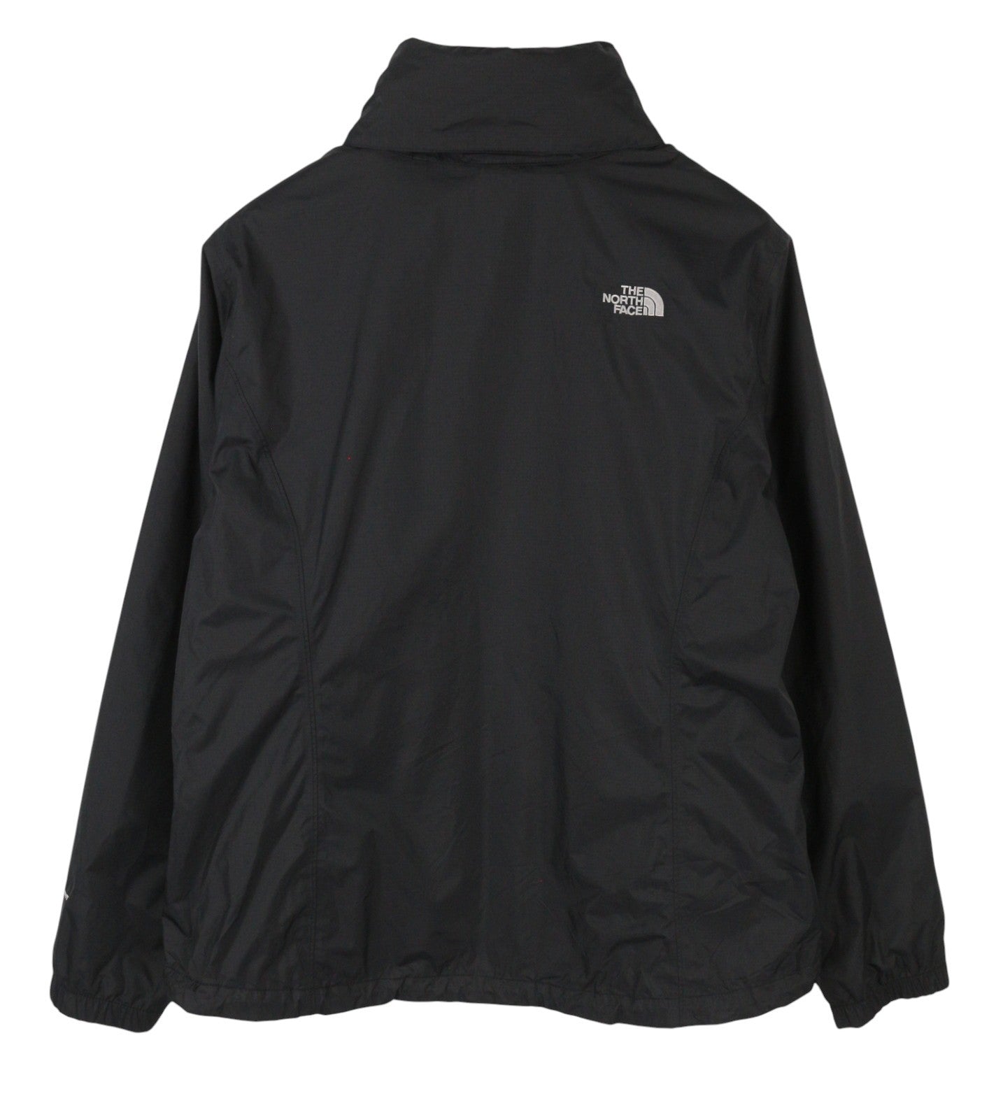 THE NORTH FACE Resolve Women Jacket XL Black DryVent Hidden Hood Light