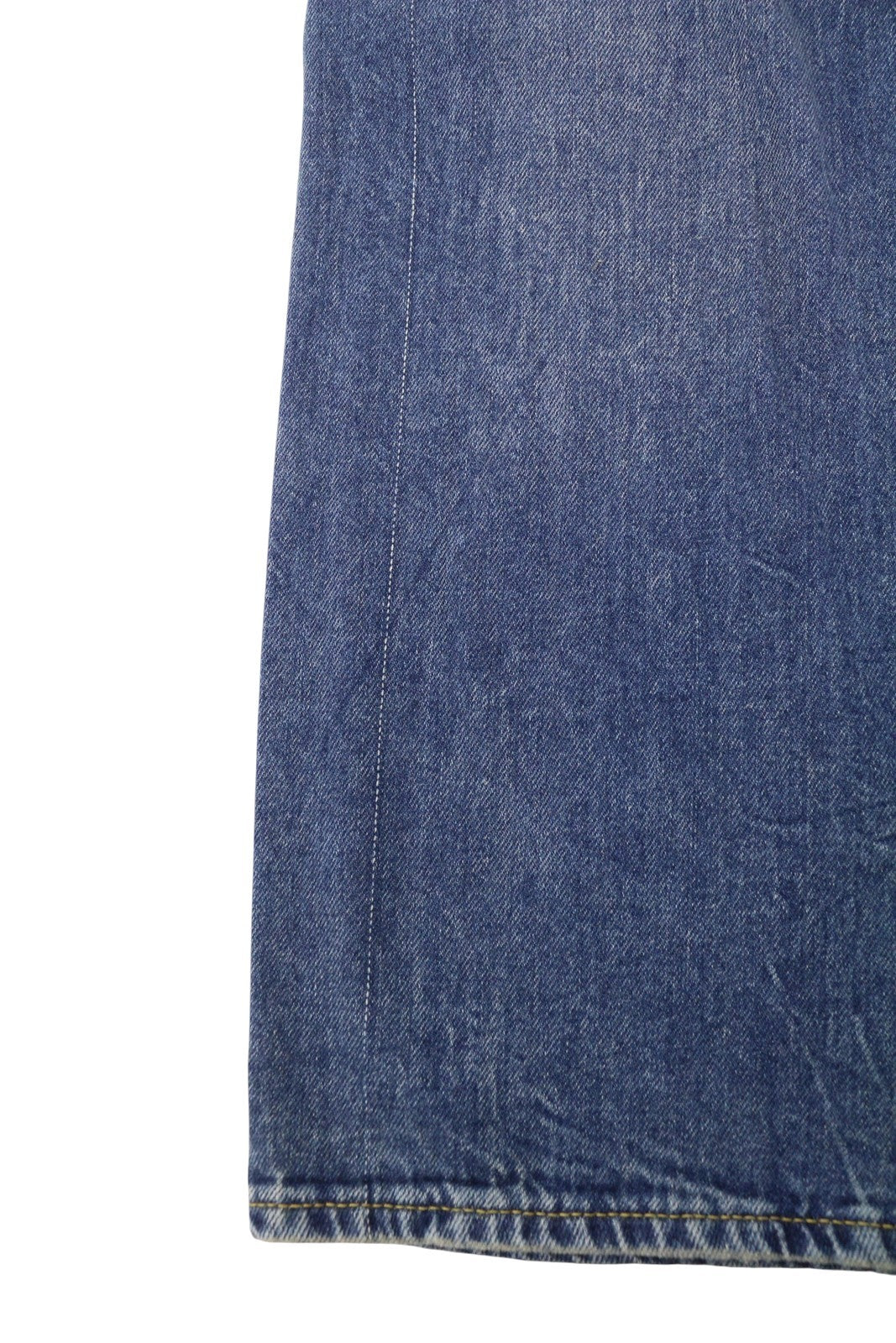 R13 Damon Pleated Women Jeans 36 Blue Kellen Straight Whiskers Faded PS26