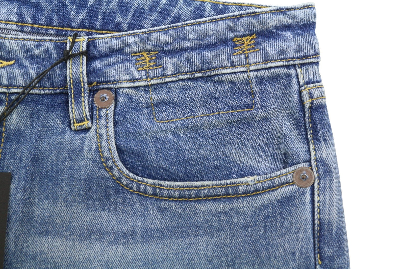 R13 Kick Fit Women Jeans 32 Blue Jasper Stretch Cropped Flare PS26