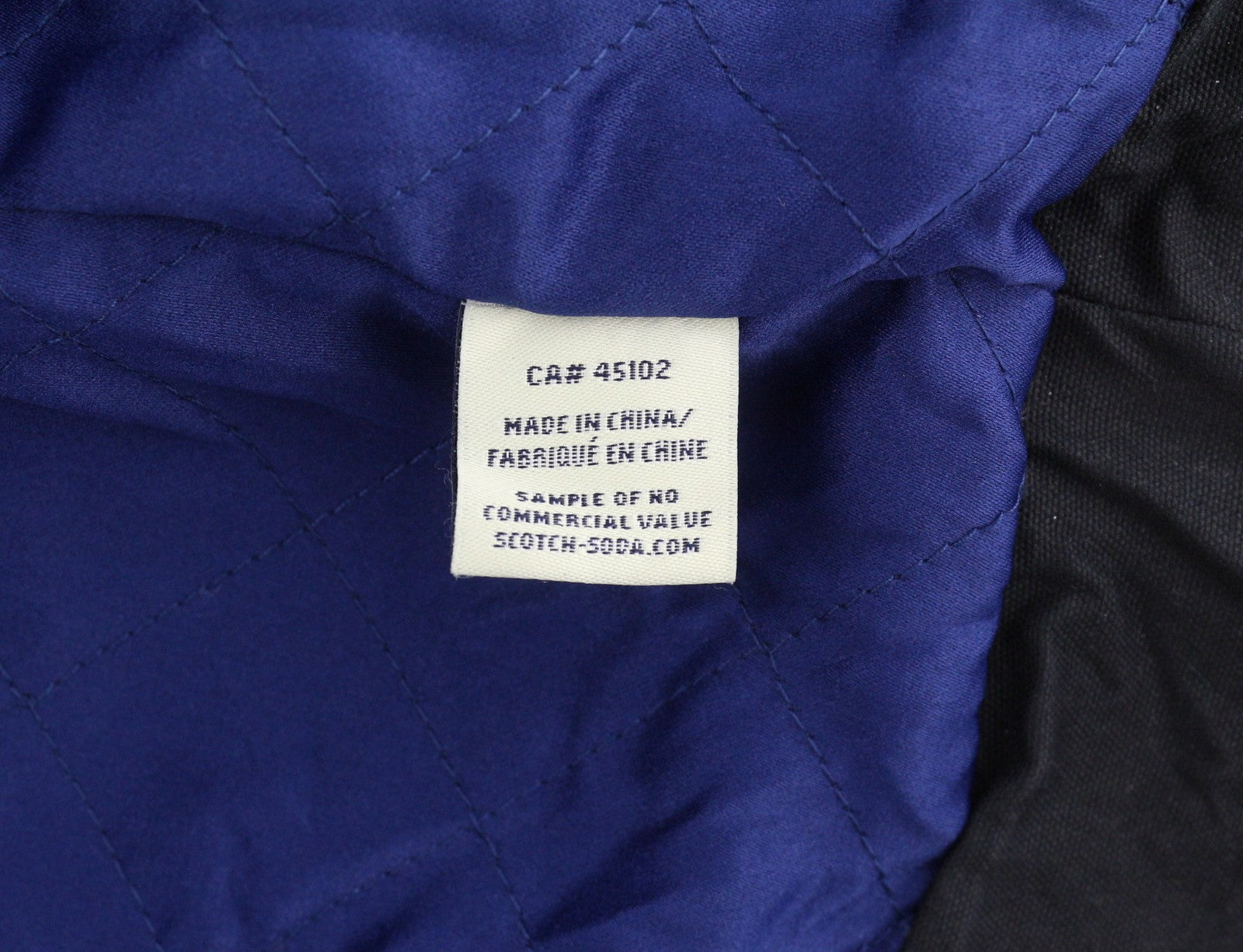 MAISON SCOTCH Women Jacket XS Black Rigid Asymmetrical Zip Lightweight