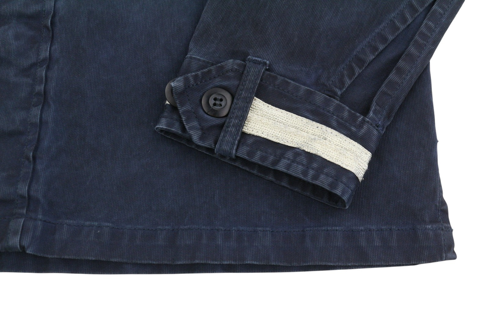 REPLAY W2971 Women Jacket M Dark Blue Glitter Details Lightweight