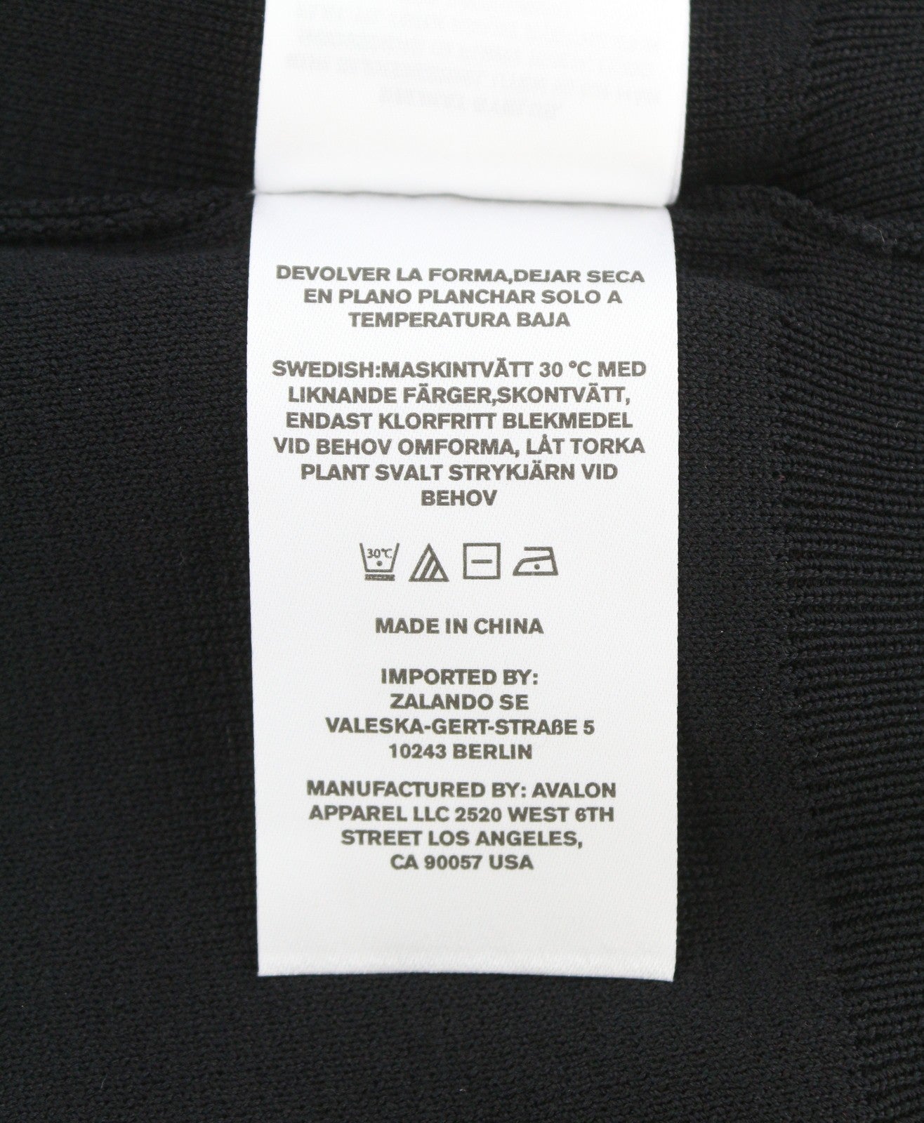 WHO WHAT WEAR Women T-Shirt XL Black Tight Knit Crew Neck Cropped Sleeveless