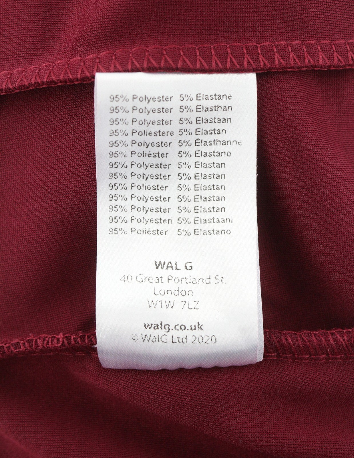 WAL G Ramira Women Dress XS Burgundy Split Lace Back Sleeveless Evening Maxi