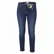 ACNE STUDIOS Skin 5 Raw Reform Women Jeans W27/L32 Blue Faded Cropped Slim Fit