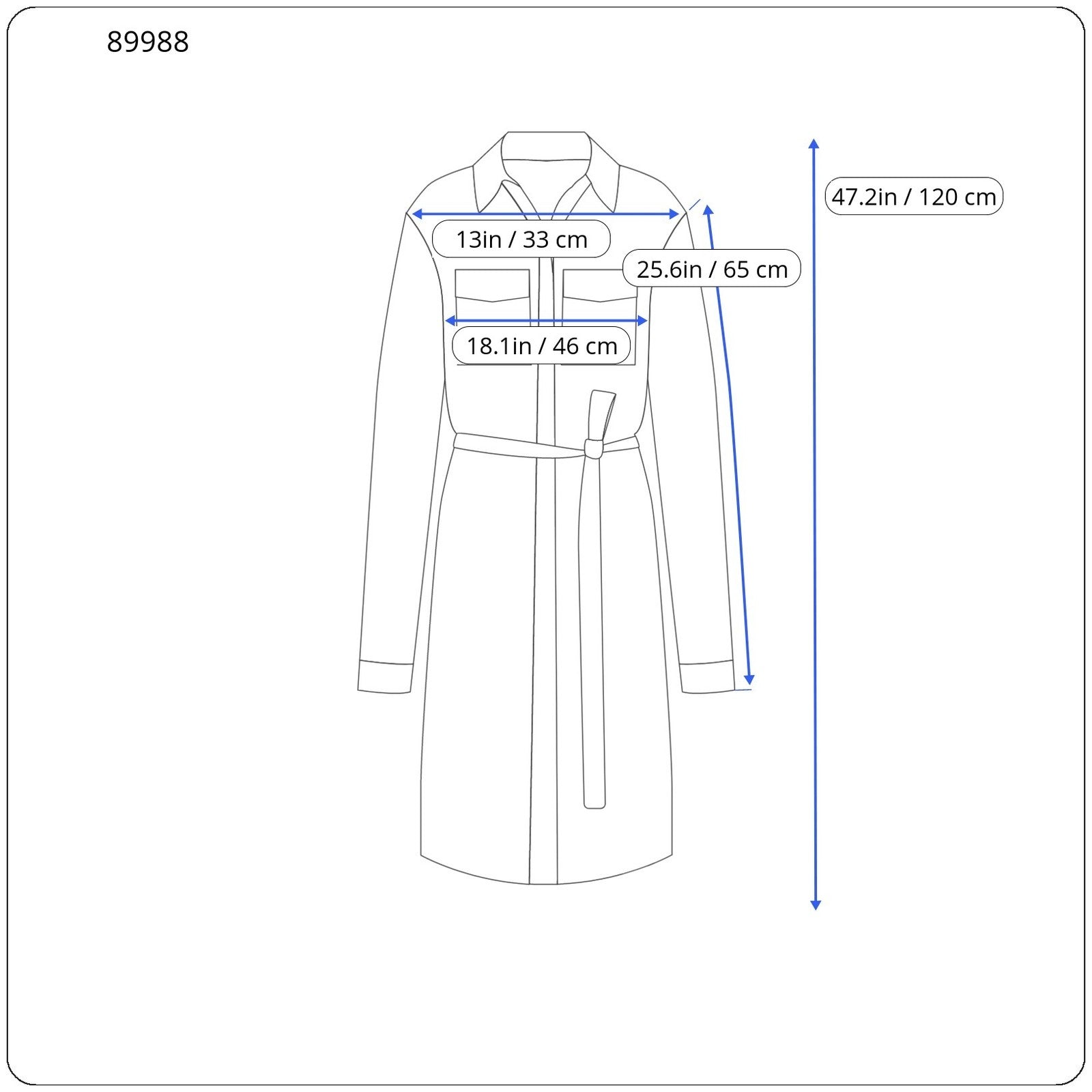 GLAMOROUS Blue Aster Satin Women Dress EU36 S Wrap Front Split Long Sleeve