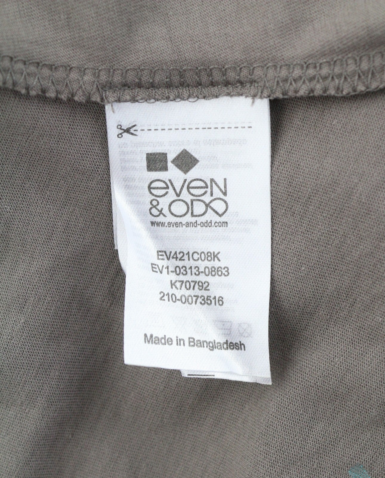 EVEN&ODD Women Dress XL Grey Patterned Belted Strappy Sleeveless Mini