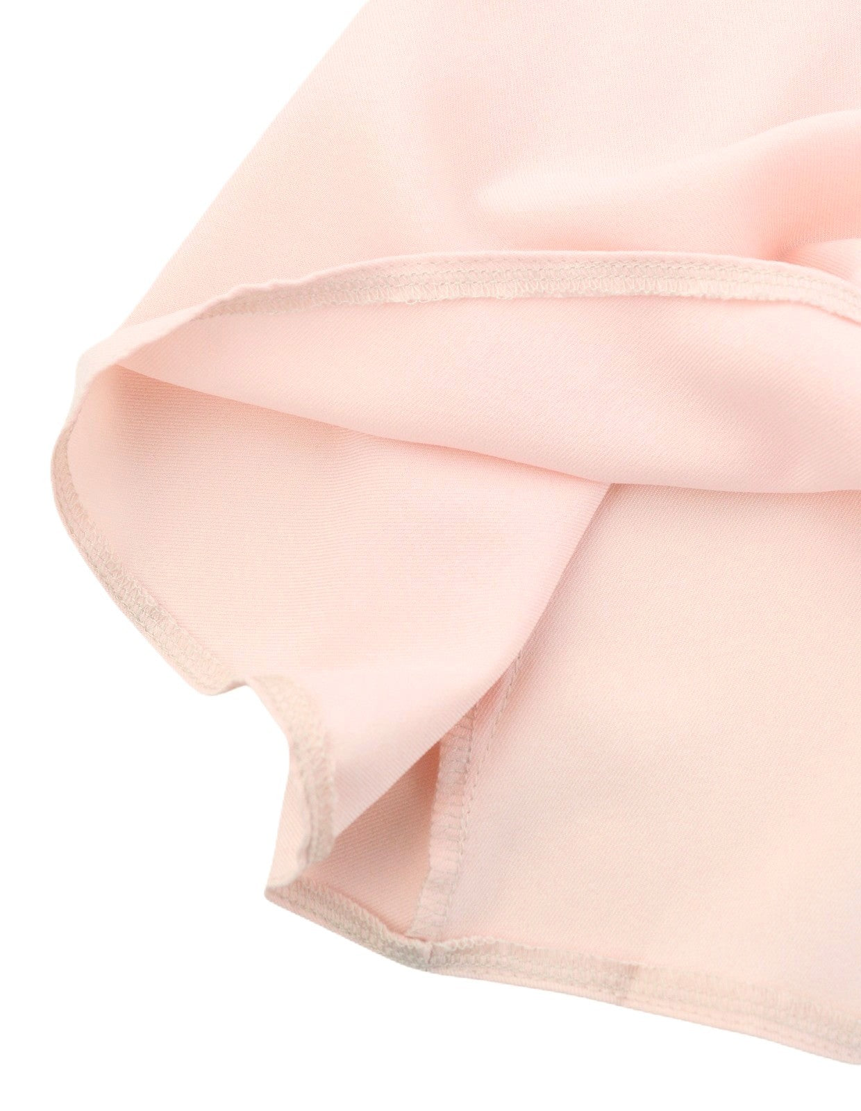 NIFE Women Skirt XL Light Pink Pleated Pockets Zip Fly Midi