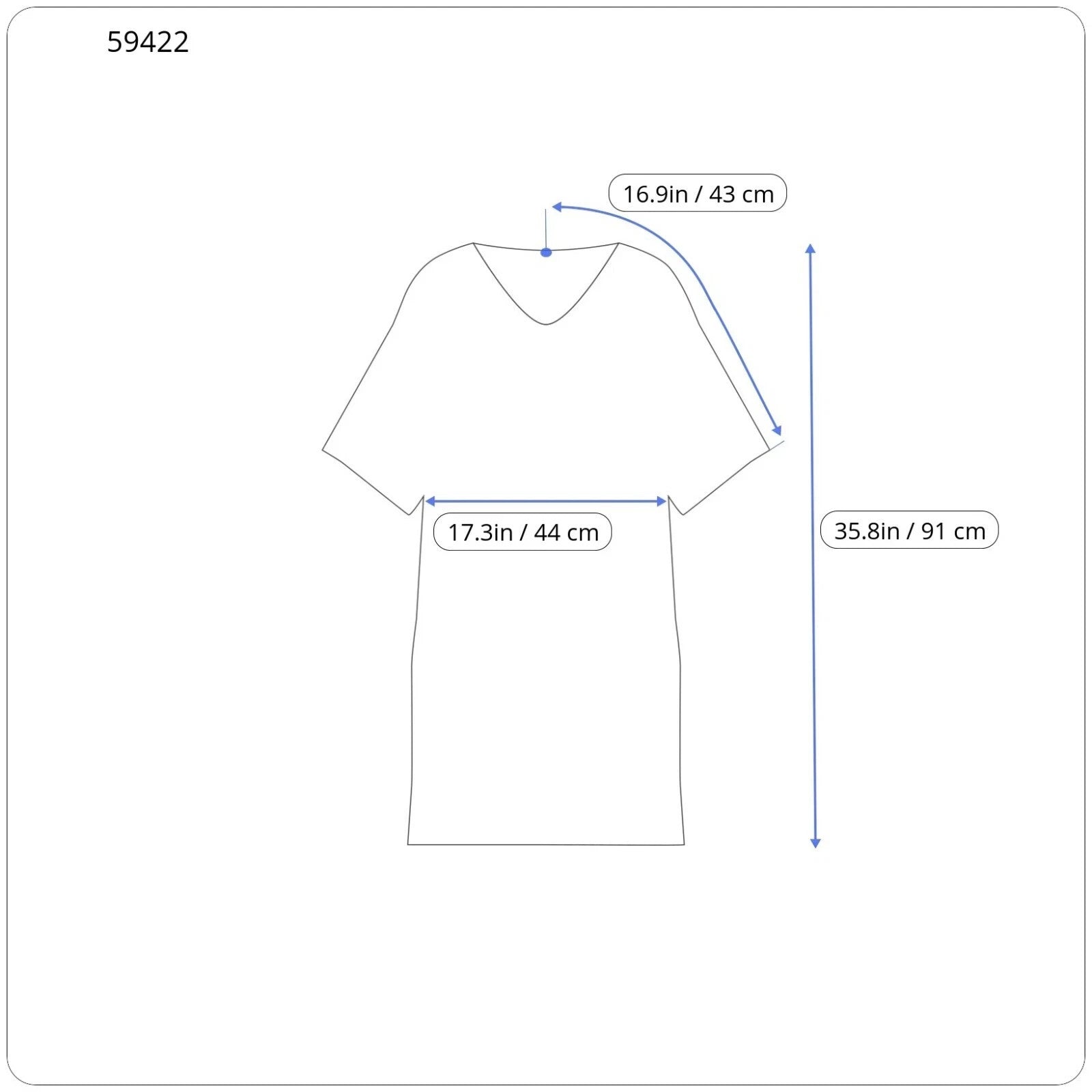 DENHAM Compass Women Dress S Blue Short Sleeved Pull On Round Neck Short