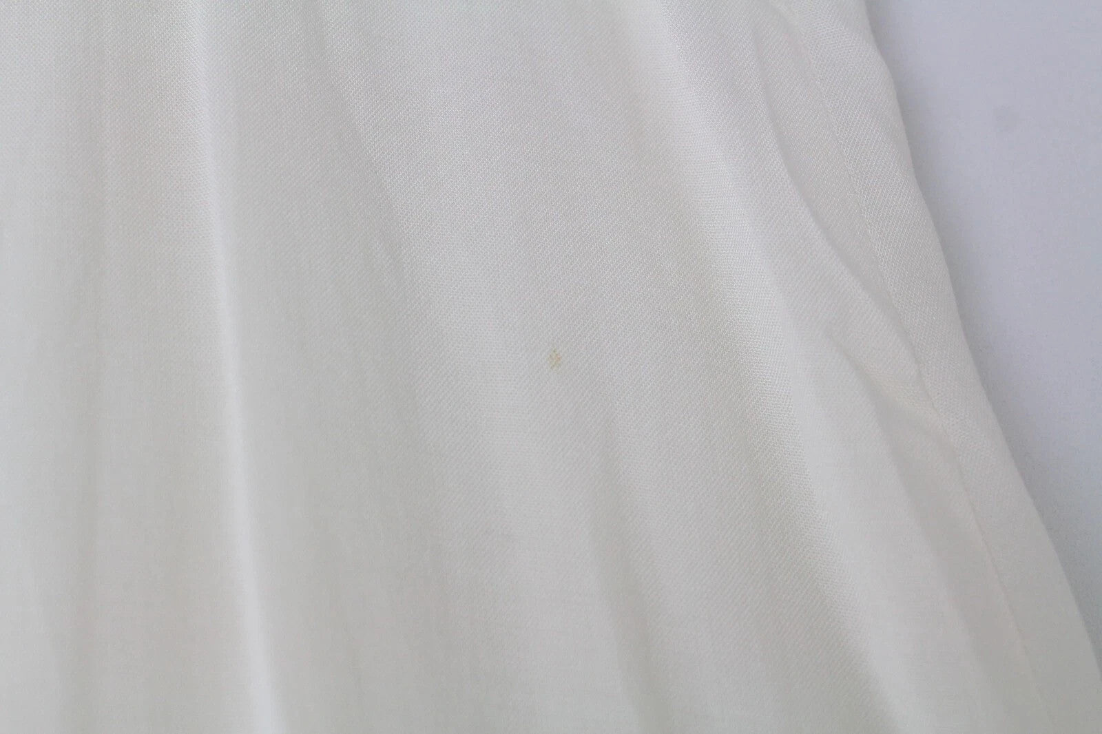 DENHAM Women Dress 2XS White Patterned Short Sleeved V-Neck 2in1 Layered