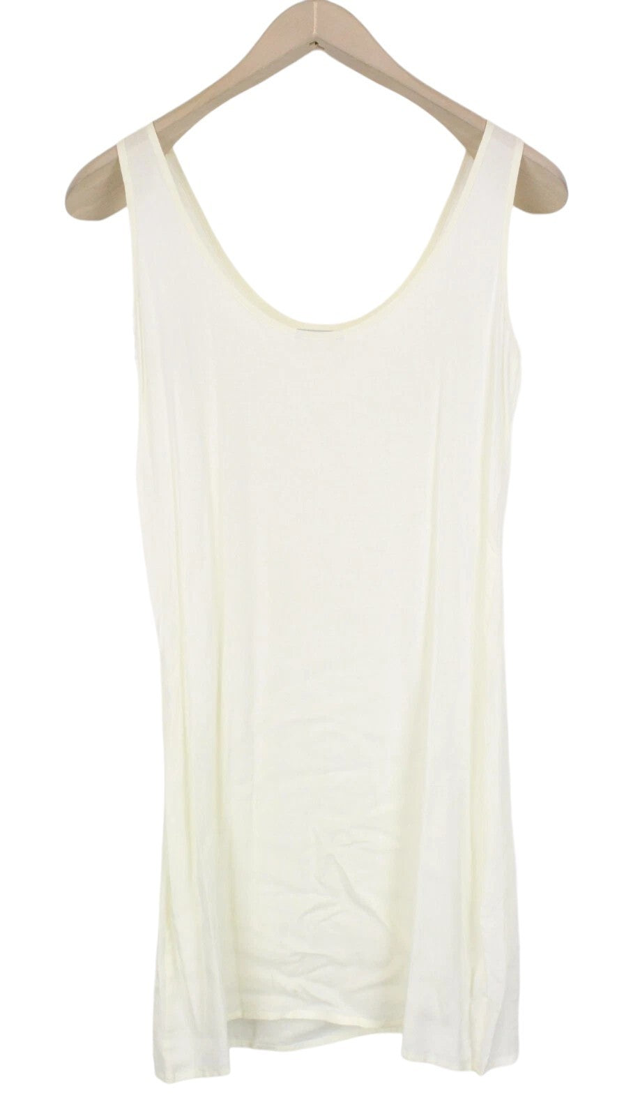 DENHAM Women Dress 2XS White Patterned Short Sleeved V-Neck 2in1 Layered