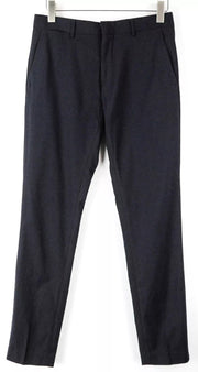 ANTONY MORATO Bonnie Men Trousers UK30 Navy Slim Fit Pleated Formal Wool Blend