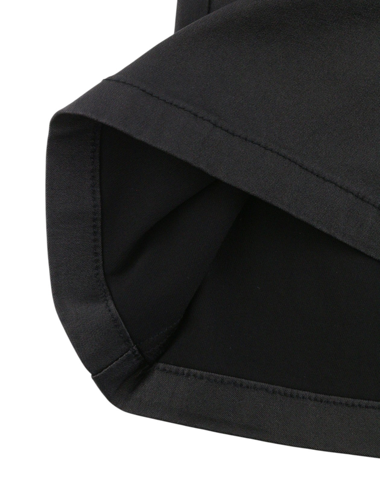 VILA Ines Commit Hw Short Coated Women Skirt XS Black Zip Fly Pencil