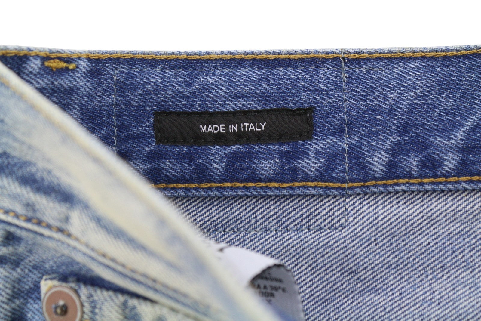 R13 Boyfriend Women Jeans 24 Jasper Cropped Whiskers Faded Blue SS26