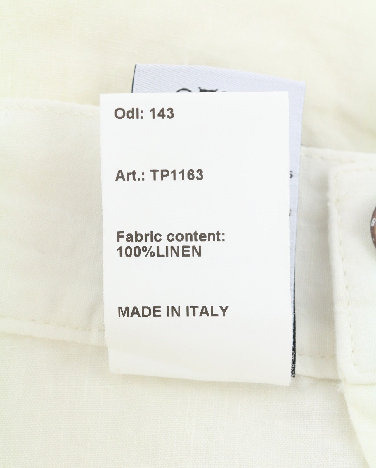 R13 Bubble Skort Women Shorts 28 White Linen Patch Pockets Button Fly SS26