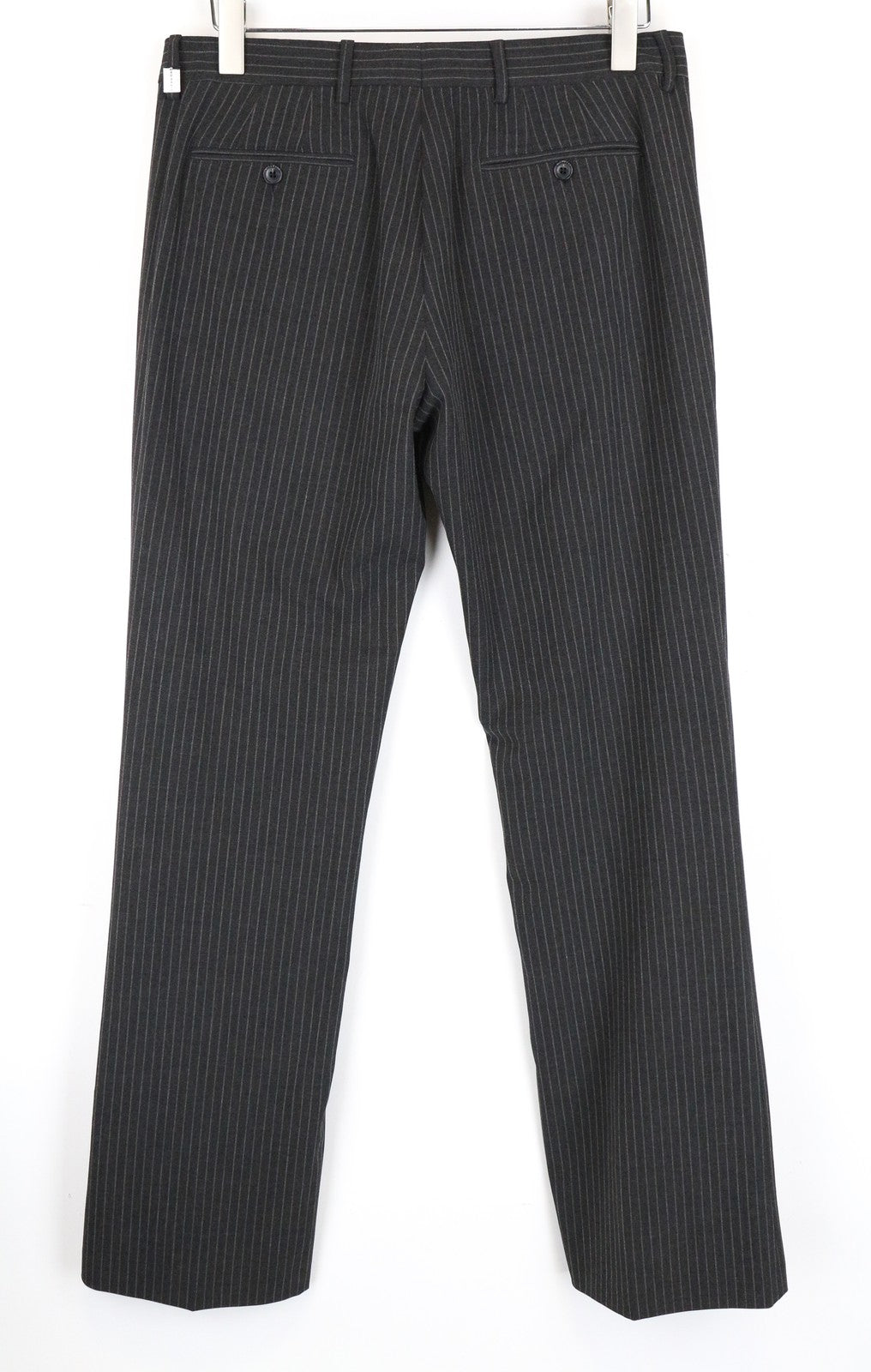 RICHMOND  Men Trousers 48 Striped Chino-Styled Straight Fit Formal Zip-Fly