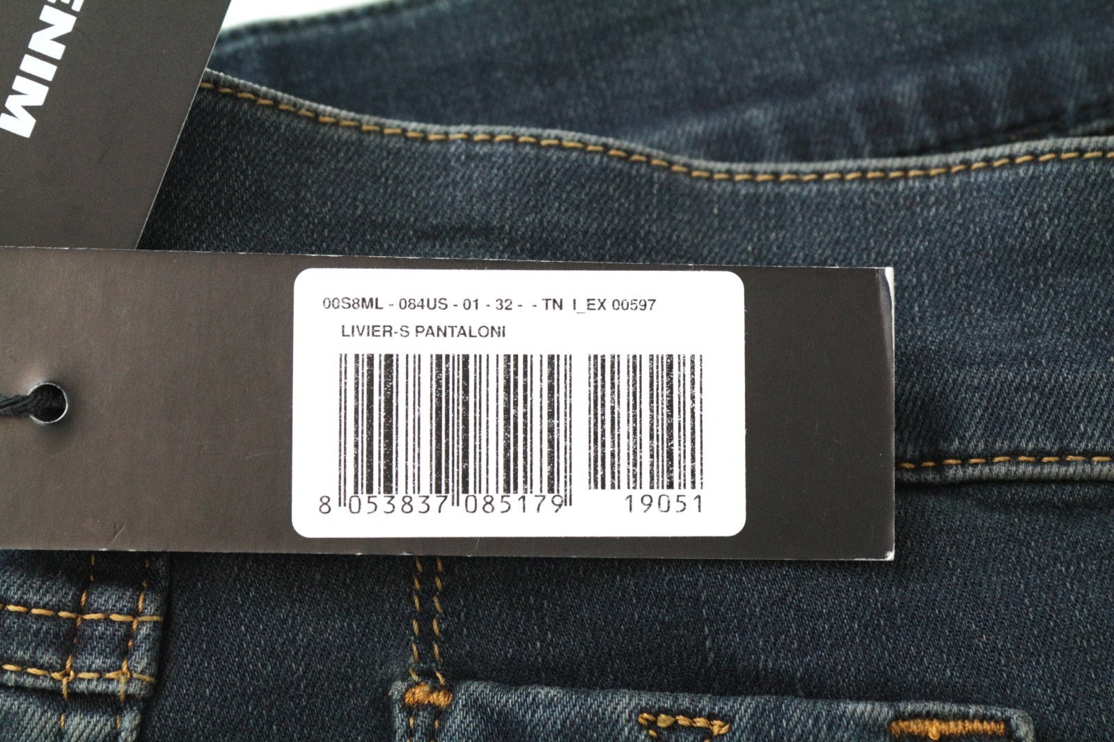DIESEL Livier-S 084US Women Jeans W32 Stretch Jeggings Low Waist Slim Blue