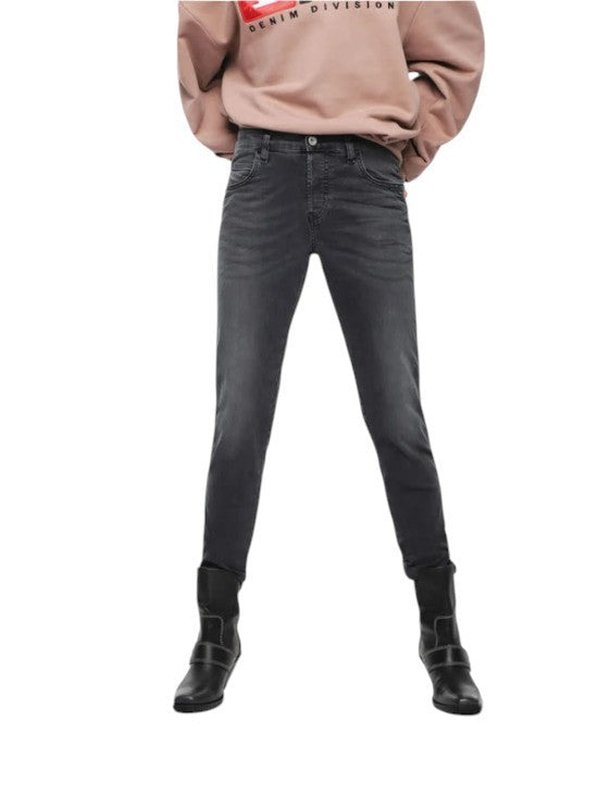 DIESEL Babhila 069EQ Women Jeans W31/L32 Stretch Slim Skinny Fitted Dark Grey