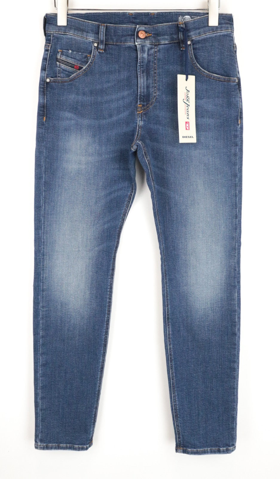 DIESEL Krailey-B-T 084YM Women Jeans W27 Sweat Jogg Skinny Blue Wash Stretch