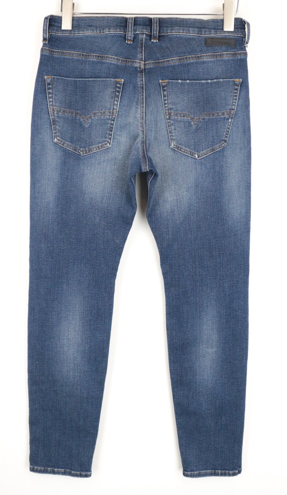 DIESEL Krailey-B-T 084YM Women Jeans W27 Sweat Jogg Skinny Blue Wash Stretch