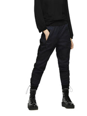 DIESEL Taryn-NE Women Jeans W27 Straight Detailed Blue Pull On Cotton Stretch
