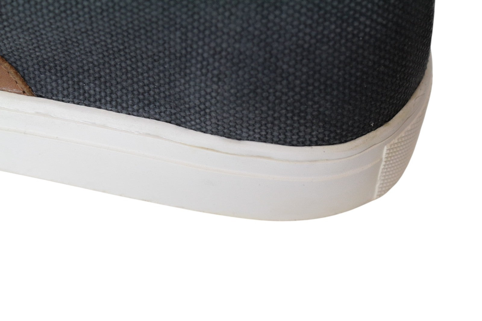 HARMONT & BLAINE Men Trainers EU43 Sneakers Steel Grey Two-Tone Canvas Flat