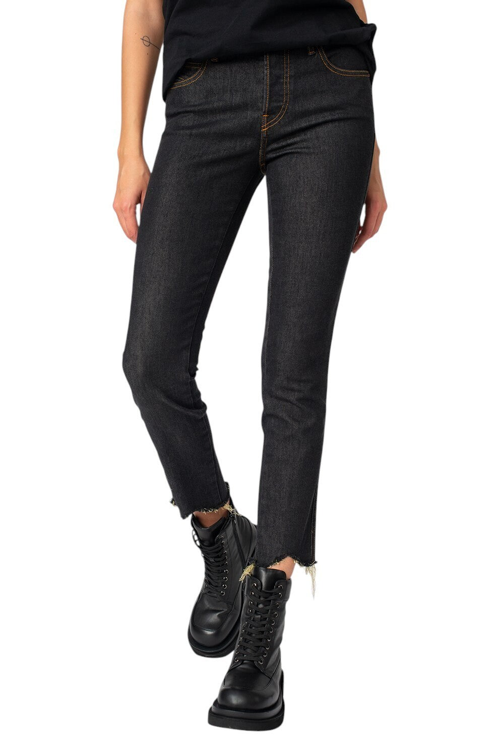 DIESEL Babhila E4050 Women Jeans W25/L30 Slim Skinny Dark Blue Cotton Stretch