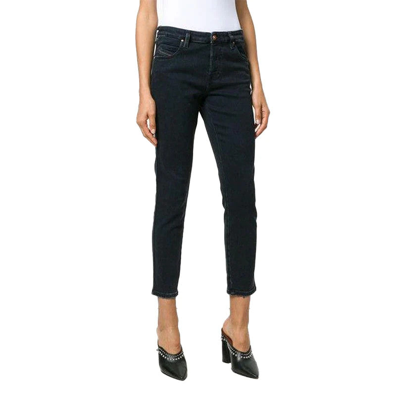 DIESEL Babhila 084NX Women Jeans W29/L34 Slim Skinny Fit Stretch Dark Blue