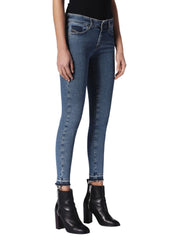 DIESEL Slandy-Ankle-R 0699I Women Jeans W29/L30 Slim Skinny Fit Blue Stretch