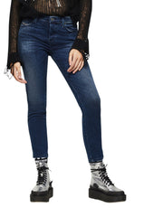 DIESEL Babhila 083AE Women Jeans W25/L32 Dark Blue Stretch Slim Skinny Fit*