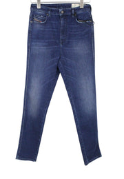 DIESEL Babhila-High 083AE Women Jeans W26/L32 Blue Slim Skinny Fitted Stretch