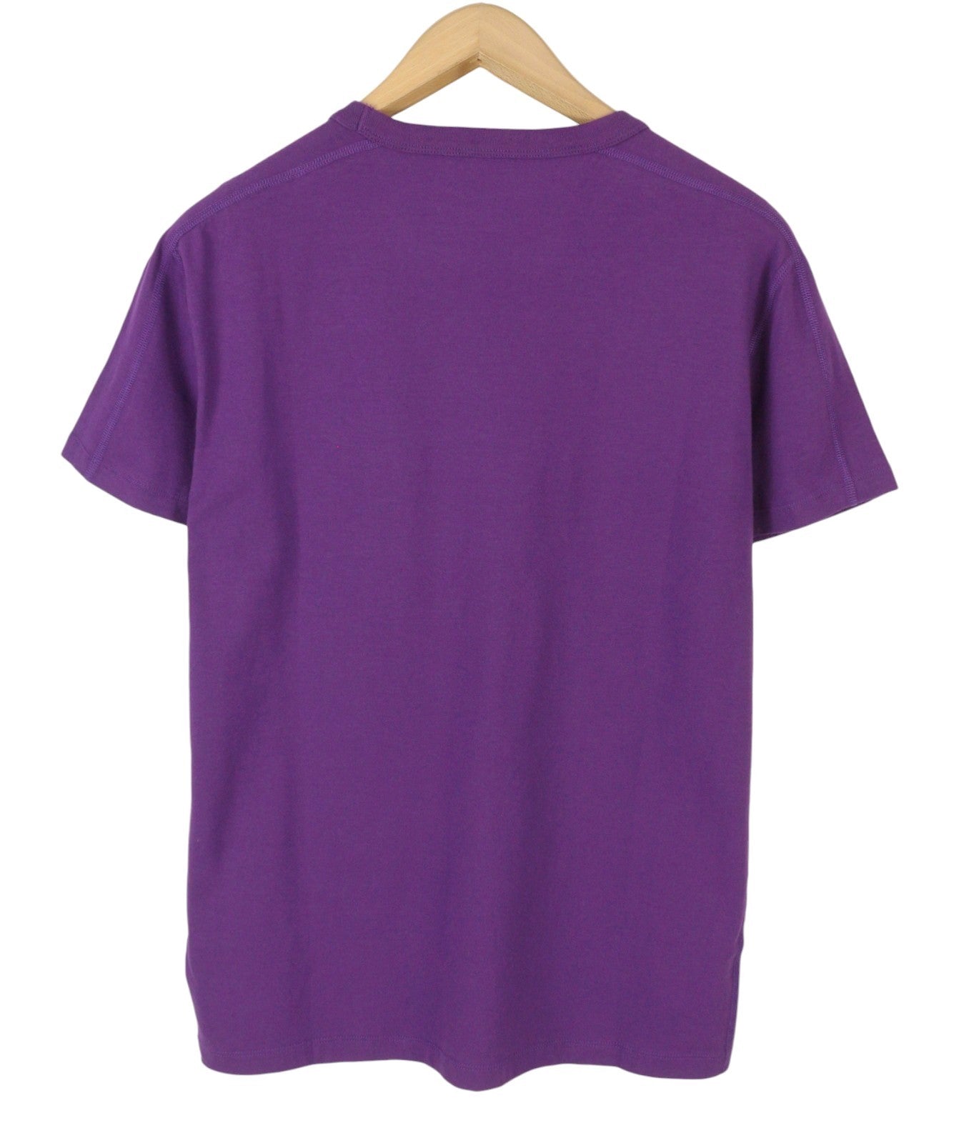 AMERICAN EAGLE OUTFITTERS Men T-Shirt S Purple Classic Fit Crew Short Sleeve