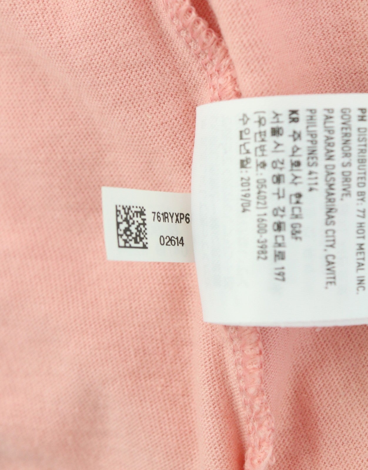 AMERICAN EAGLE OUTFITTERS Women T-Shirt XS Pink Tricot Cotton Crew Short Sleeve