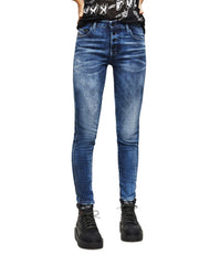 DIESEL Babhila-B 0096Q Women Jeans W25/L32 Slim Skinny Fit Cotton Stretch Blue
