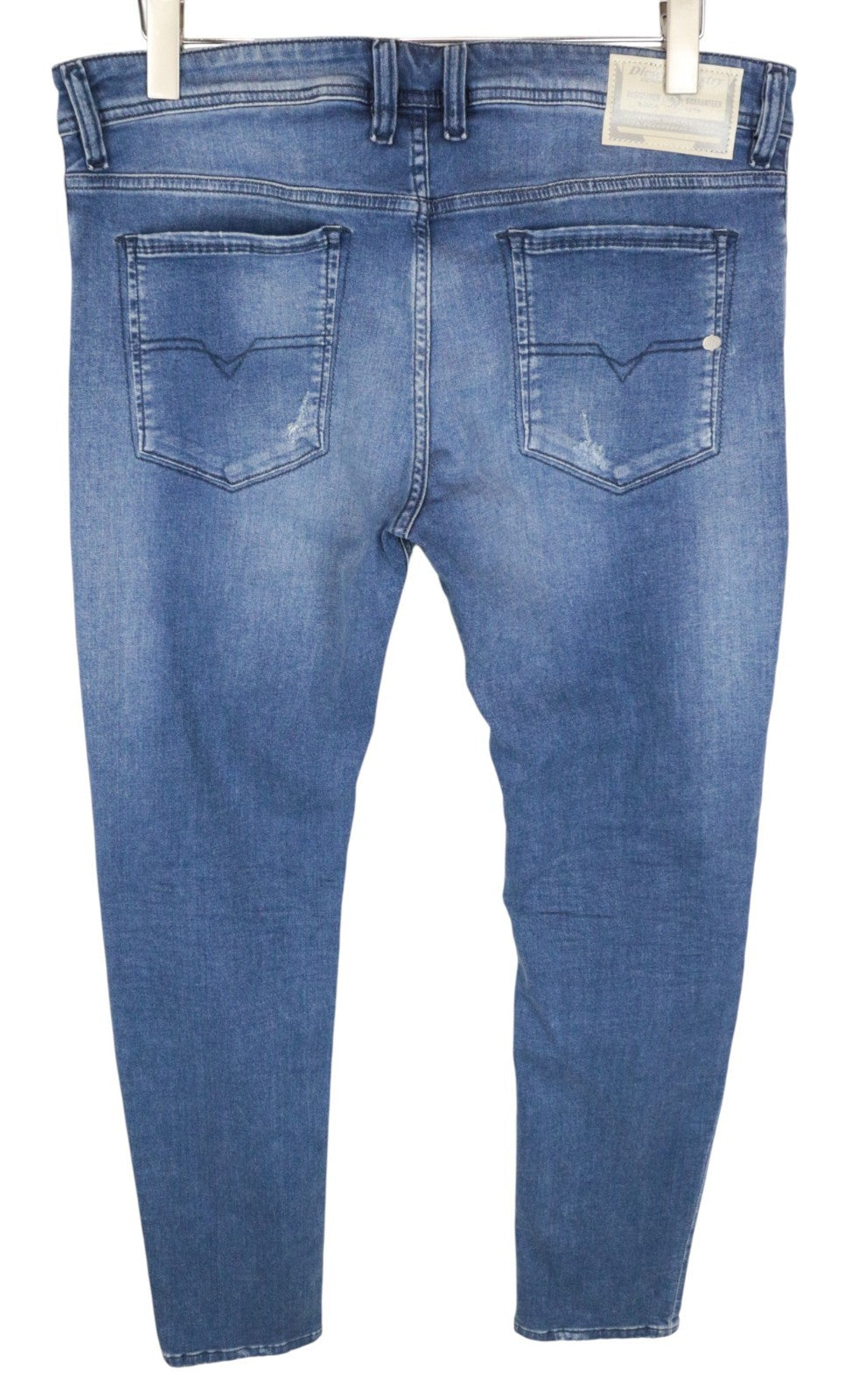 DIESEL Sleenker CN006 Men Jeans W36/L32 Blue Slim Skinny Fit Cotton Stretch